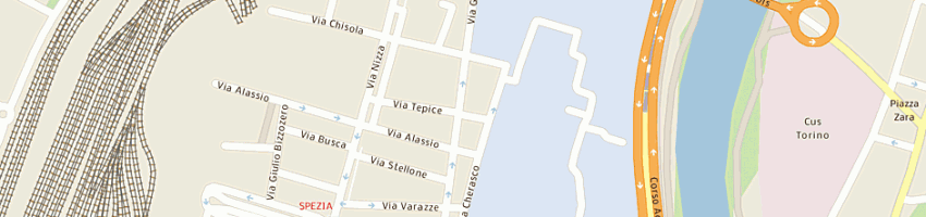 Mappa della impresa m g services di gioe' maurizio a TORINO