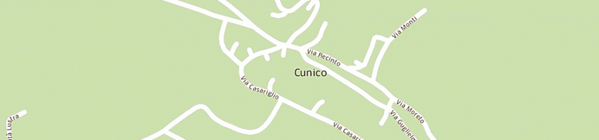 Mappa della impresa faletti giuseppe a CUNICO