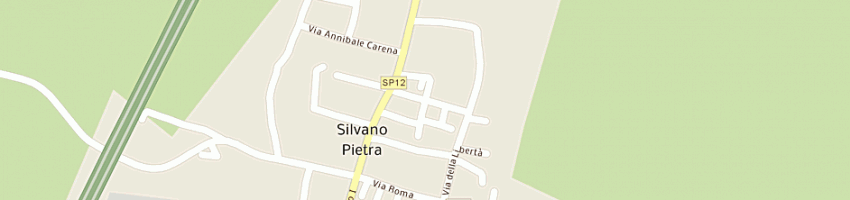 Mappa della impresa ferrari giuseppe a SILVANO PIETRA