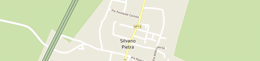 Mappa della impresa toto umberto a SILVANO PIETRA