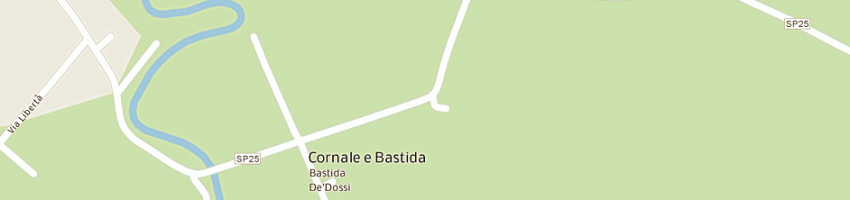 Mappa della impresa piccinini donato a BASTIDA DE DOSSI