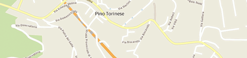 Mappa della impresa ristorante pigna d'oro a PINO TORINESE