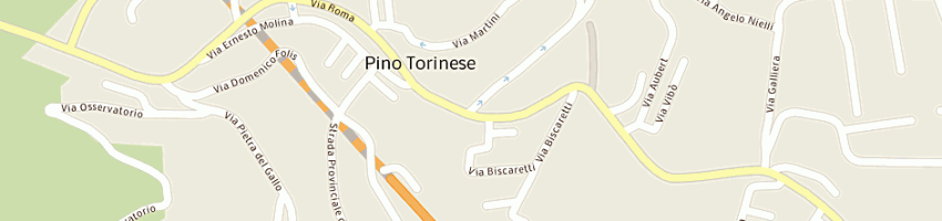Mappa della impresa gilardi claudio a PINO TORINESE