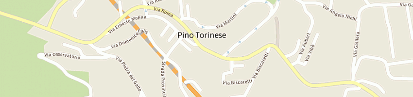 Mappa della impresa ceppi guido a PINO TORINESE