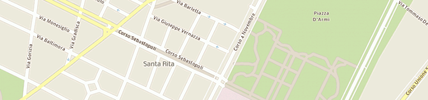 Mappa della impresa poste italiane spa a TORINO