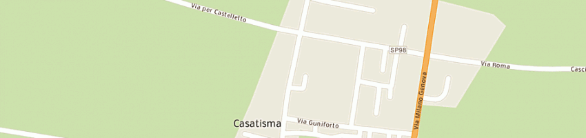 Mappa della impresa municipio a CASATISMA