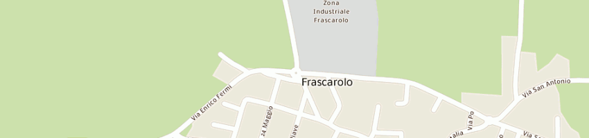 Mappa della impresa trevisano vincenzo a FRASCAROLO