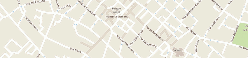 Mappa della impresa agenzia lombardi a PIACENZA