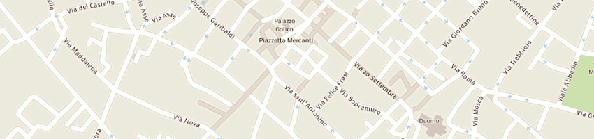 Mappa della impresa piazza castello srl a PIACENZA