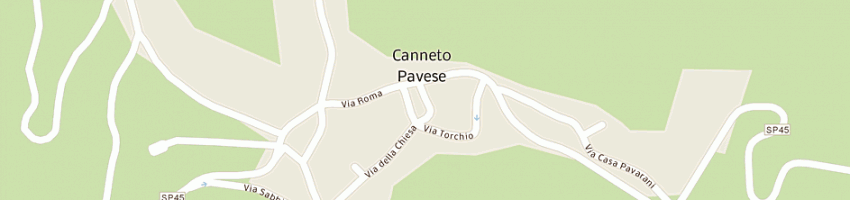Mappa della impresa zucchini gianluigi a CANNETO PAVESE