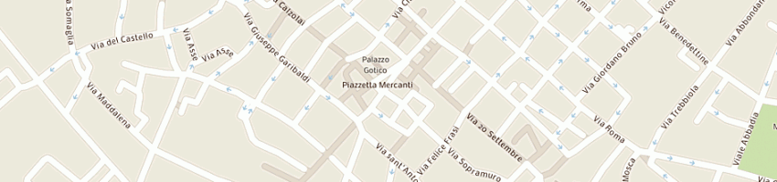Mappa della impresa centro acustico italiano di magnelli leonardo e c sas a PIACENZA