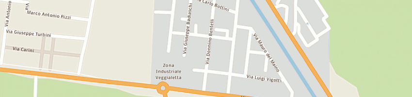 Mappa della impresa bionda snc a PIACENZA