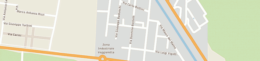 Mappa della impresa mvtipografia a PIACENZA