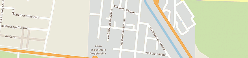 Mappa della impresa poggi maurizio a PIACENZA
