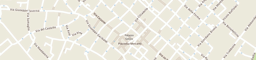 Mappa della impresa glamour retail srl a PIACENZA