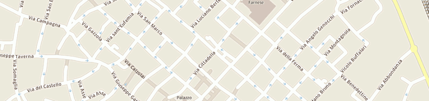 Mappa della impresa central pizza a PIACENZA