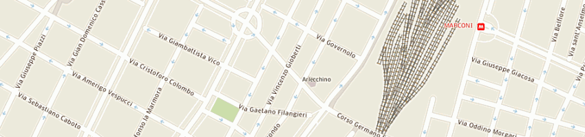 Mappa della impresa giriga (sas) a TORINO