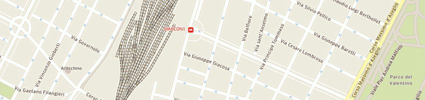 Mappa della impresa pinna mastrocinque raffaella a TORINO
