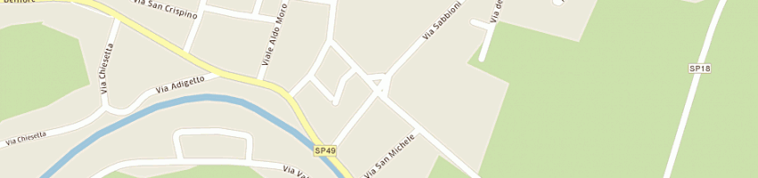 Mappa della impresa ciscra spa a VILLANOVA DEL GHEBBO