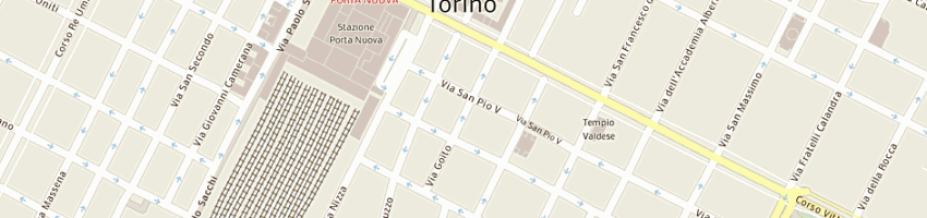Mappa della impresa ristorante nuove salette a TORINO