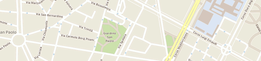 Mappa della impresa sanpaolo imi spa a TORINO