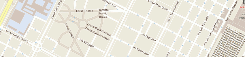 Mappa della impresa cuna a TORINO