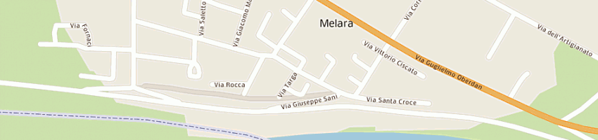 Mappa della impresa studio dentistico malagutti andrea a MELARA