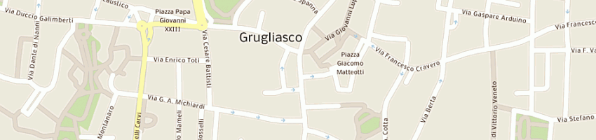 Mappa della impresa galghera celestino a GRUGLIASCO