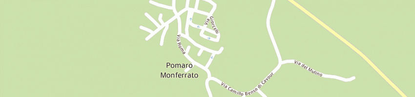 Mappa della impresa gem general marketing - srl a POMARO MONFERRATO