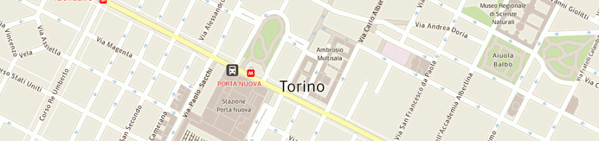 Mappa della impresa adriafin srl a TORINO