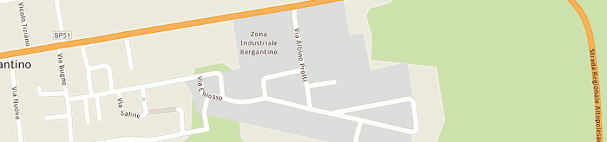 Mappa della impresa rt rides srl a BERGANTINO