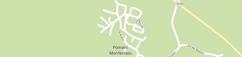 Mappa della impresa beltrame luigi a POMARO MONFERRATO