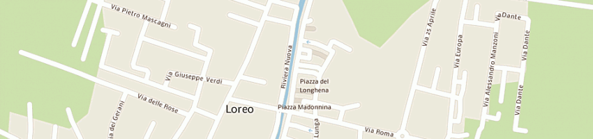 Mappa della impresa favaron alimentari snc a LOREO