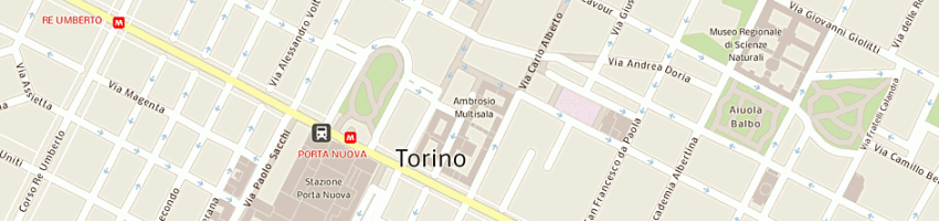 Mappa della impresa alunnato sergio a TORINO