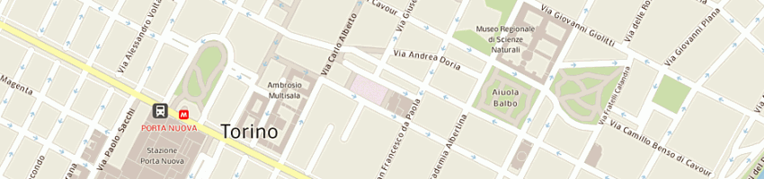 Mappa della impresa centro studi unitario per l'artigianato piemontese a TORINO