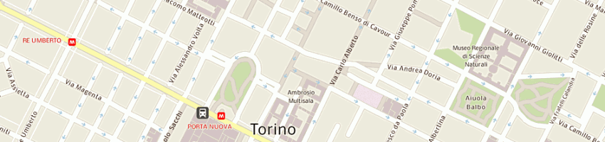 Mappa della impresa da beatrice di torres fiorentina a TORINO