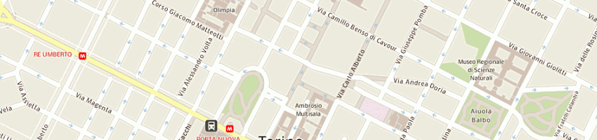Mappa della impresa ufficio stile sas a TORINO