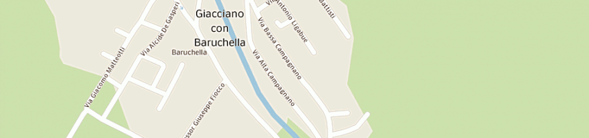 Mappa della impresa candian mario pietro a GIACCIANO CON BARUCHELLA