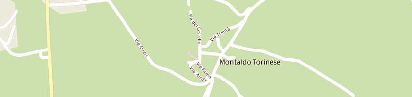 Mappa della impresa termoidraulica gaiotti snc a MONTALDO TORINESE
