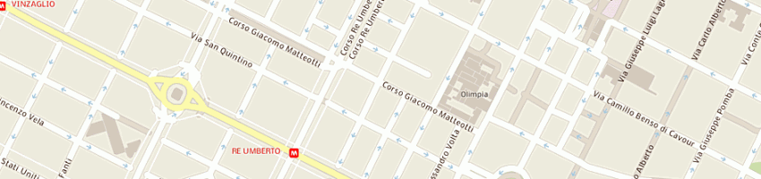 Mappa della impresa centro di cultura e di studi gtoniolo amici dell'universita' cattolica a TORINO