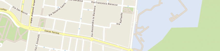 Mappa della impresa polisportiva borgo san remo a GRUGLIASCO
