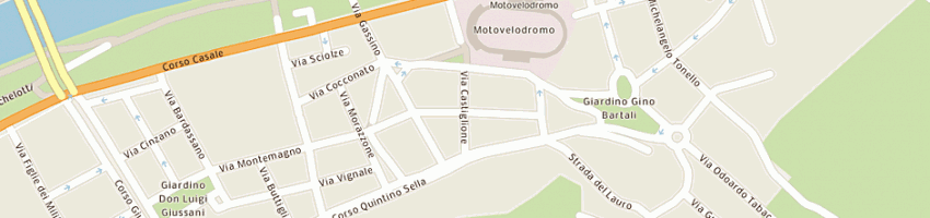 Mappa della impresa progetto edilizia srl a TORINO