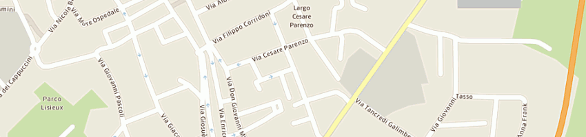 Mappa della impresa parrucchiera salone mafalda a ROVIGO