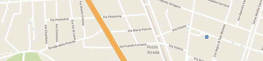 Mappa della impresa autoscuola brunelleschi di camarda domenico a TORINO