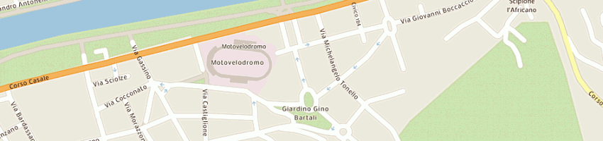 Mappa della impresa infosu srl a TORINO