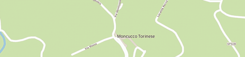 Mappa della impresa berruti giuseppe srl a MONCUCCO TORINESE