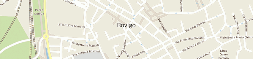 Mappa della impresa basso communication srl a ROVIGO