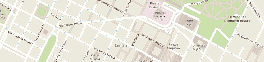 Mappa della impresa banca generali spa a TORINO