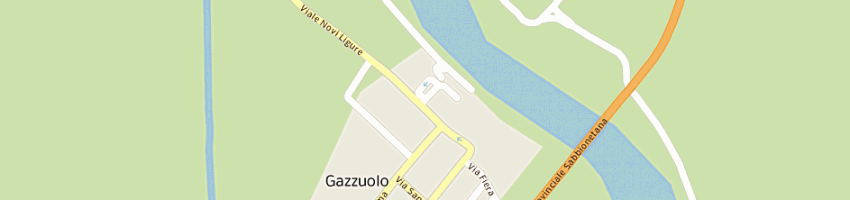 Mappa della impresa min interno - dipartimento dei vigili del fuoco a GAZZUOLO