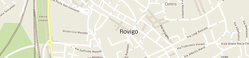 Mappa della impresa moretto fabio a ROVIGO
